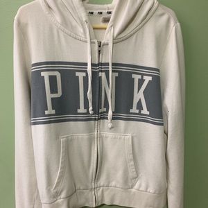 PINK zip up hoodie